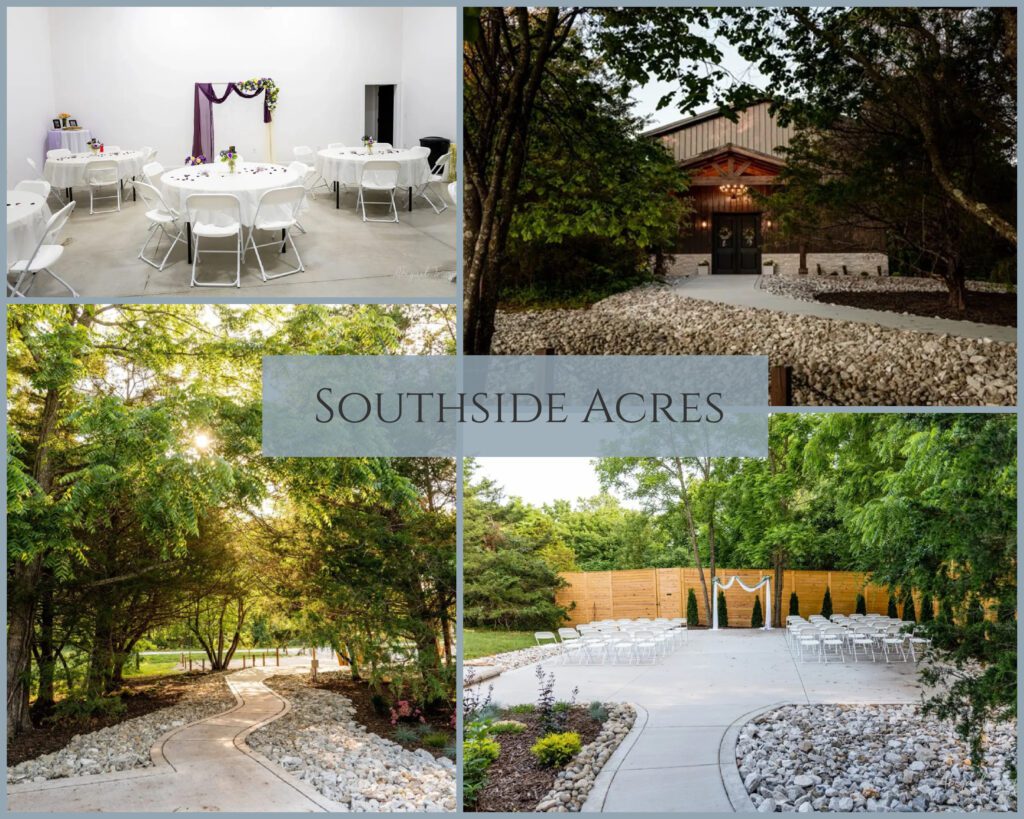 Southside Acres is a warm, modern wedding venue for intimate wedding venue, elopement venue, and micro wedding venue